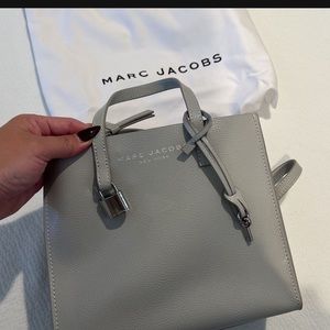 Brand New Marc Jacobs Light Gray Small tote!